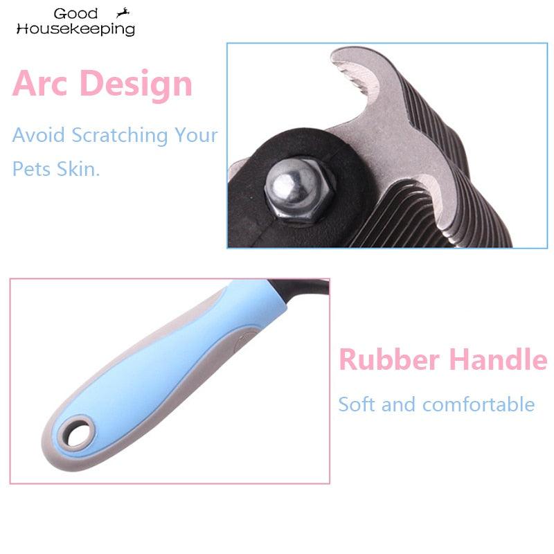 Double Sided Pet Hair Removal Comb Brush - BestShop