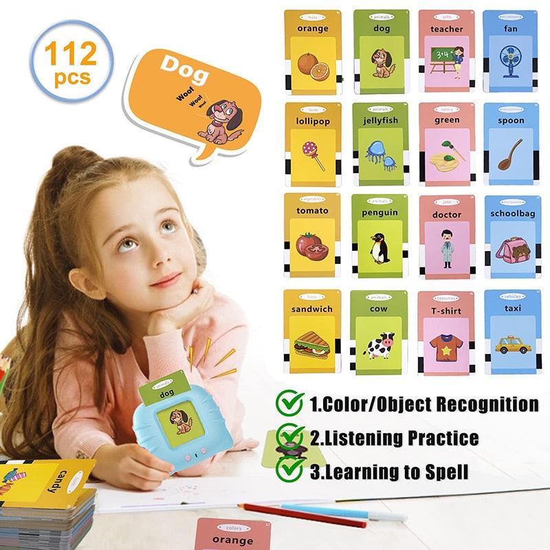 Education Toys Sight Words Games Talking Flash Cards - BestShop