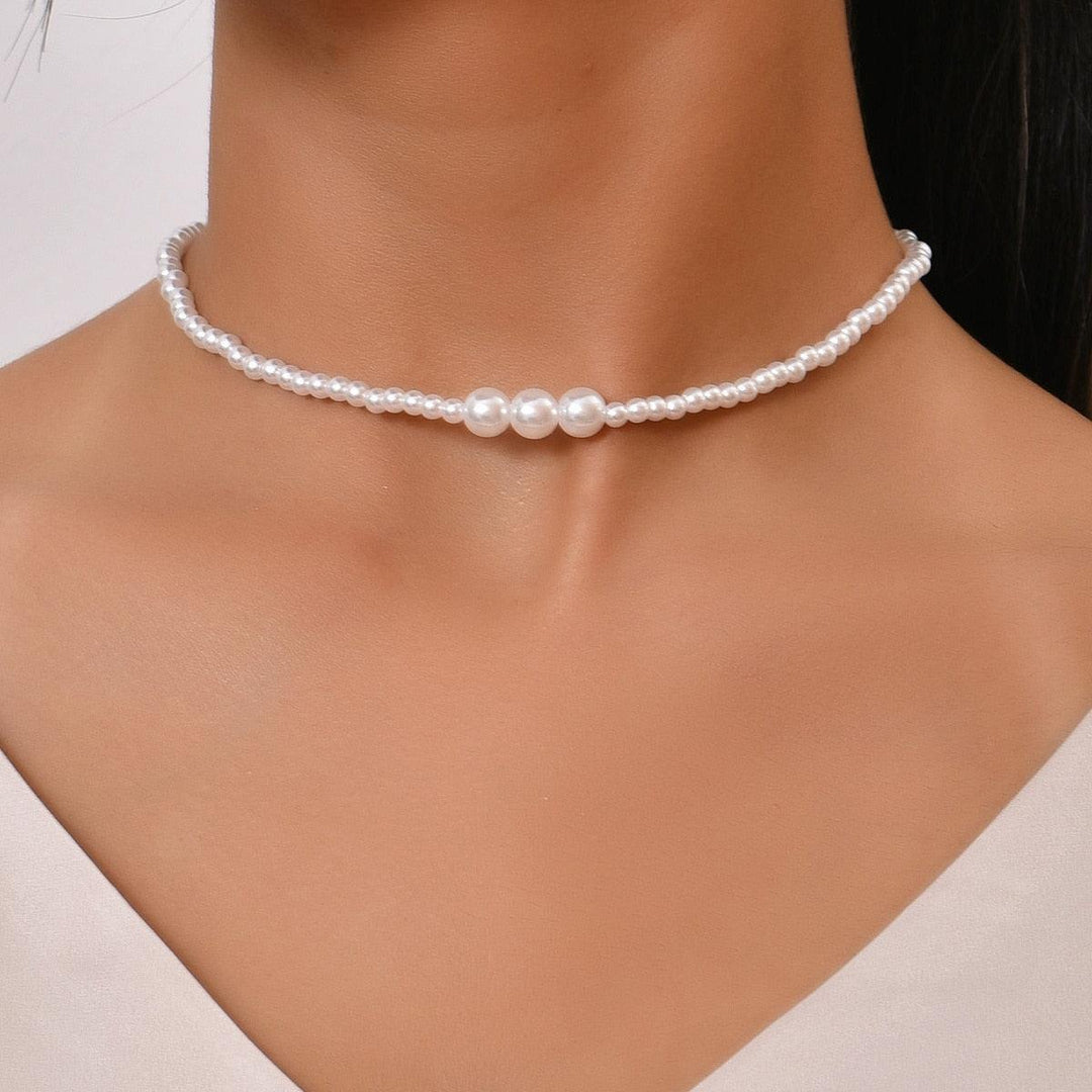 Elegant Jewelry Wedding Big Pearl Necklace For Women - BestShop