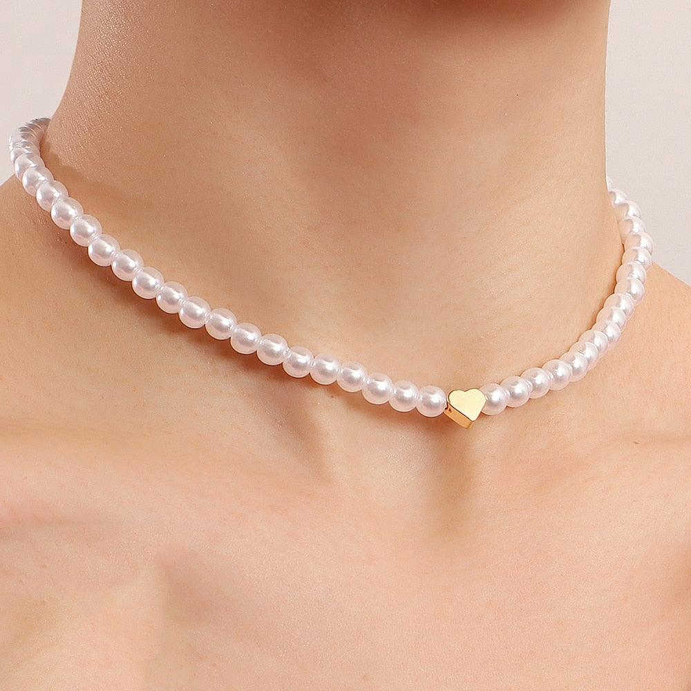 Elegant Jewelry Wedding Big Pearl Necklace For Women - BestShop