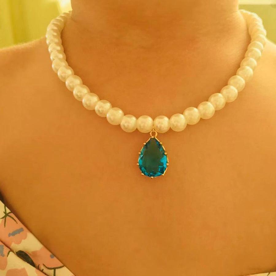 Elegant Jewelry Wedding Big Pearl Necklace For Women - BestShop