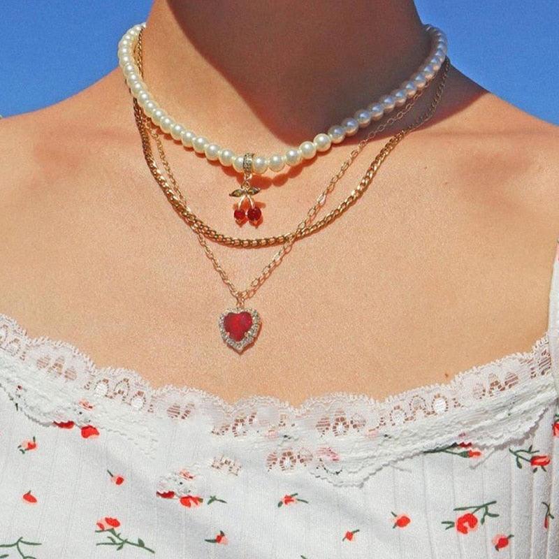 Elegant Jewelry Wedding Big Pearl Necklace For Women - BestShop