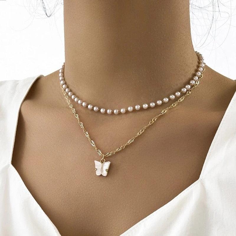 Elegant Jewelry Wedding Big Pearl Necklace For Women - BestShop