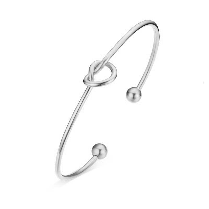 Elegant Tied Knot Cuff Bracelet - BestShop