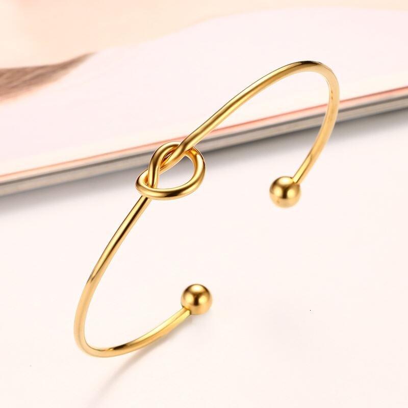 Elegant Tied Knot Cuff Bracelet - BestShop