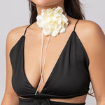 Load image into Gallery viewer, Exaggerated Goth Rose Flower Clavicle Chain Necklace - BestShop
