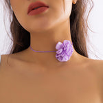 Load image into Gallery viewer, Exaggerated Goth Rose Flower Clavicle Chain Necklace - BestShop
