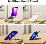 Load image into Gallery viewer, Foldable Aluminum Laptop Stand for 10-15.6&quot; Notebooks - BestShop
