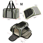 Load image into Gallery viewer, Foldable Outdoor Travel Pet Bag With Safety Zippers - BestShop

