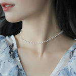 Load image into Gallery viewer, French Romantic Small Pearl Necklace - BestShop
