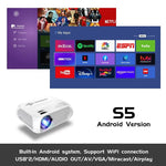 Load image into Gallery viewer, Full HD 1080p HDMI-compatible USB LED Portable Projector - BestShop
