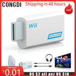 Load image into Gallery viewer, Full HD 1080P Wii To HDMI-compatible Adapter Converter - BestShop
