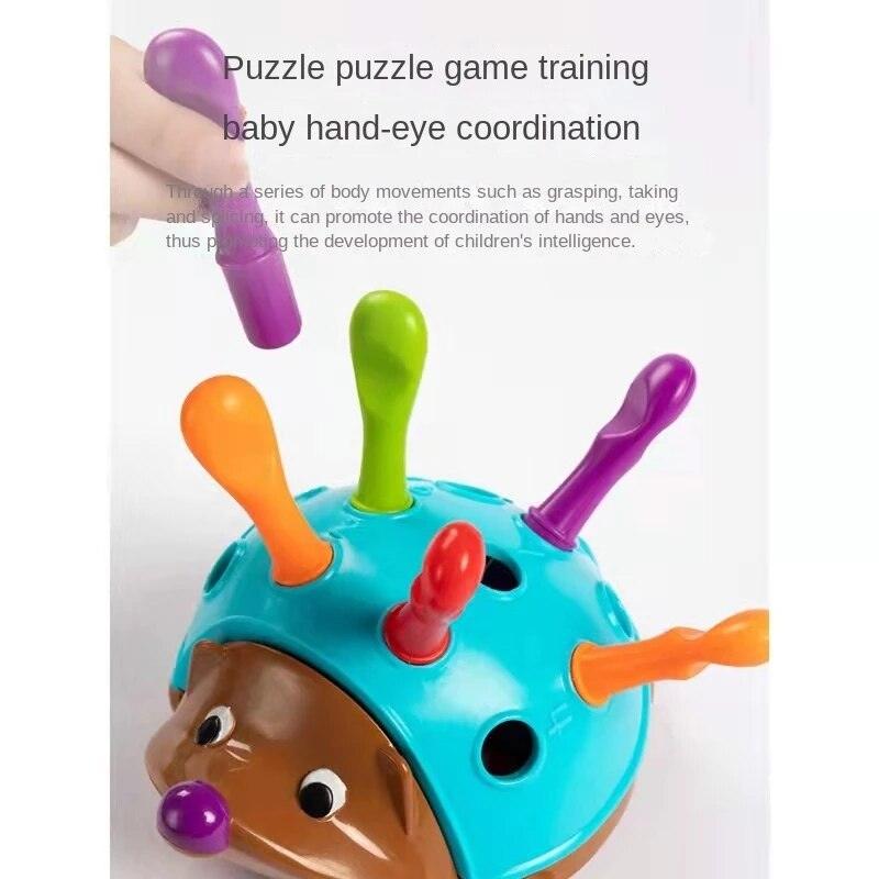 Hedgehog Montessori Toys Baby Concentration Training Toys - BestShop