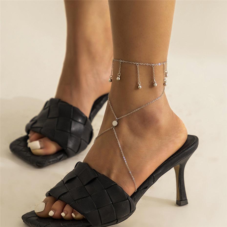 Ingemark Adjustable Chain Anklet Bracelet for Women - BestShop