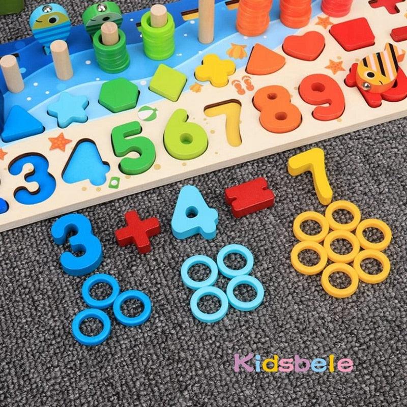 Kids Montessori Math Toys For Toddlers Educational Toys - BestShop