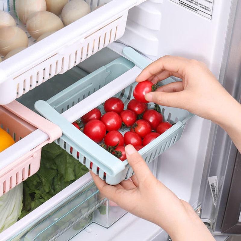 Kitchen Fridge Storage Rack Organizer - BestShop