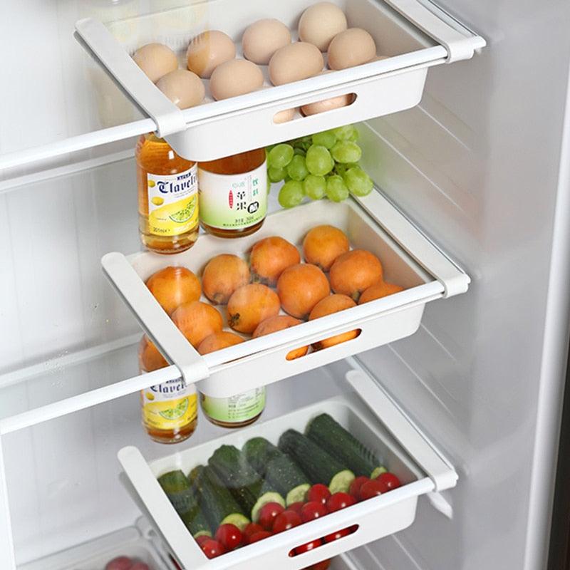 Kitchen Fridge Storage Rack Organizer - BestShop