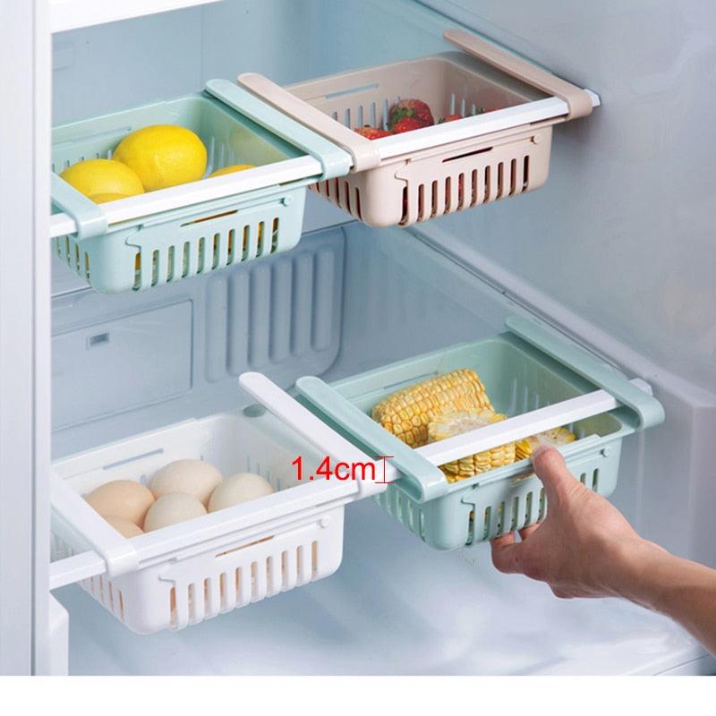 Kitchen Fridge Storage Rack Organizer - BestShop