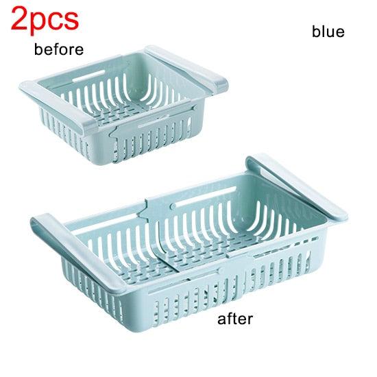 Kitchen Fridge Storage Rack Organizer - BestShop