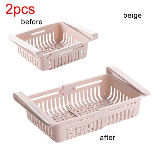 Kitchen Fridge Storage Rack Organizer - BestShop