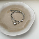 Load image into Gallery viewer, Kpop Heart Pendant Bracelet - BestShop
