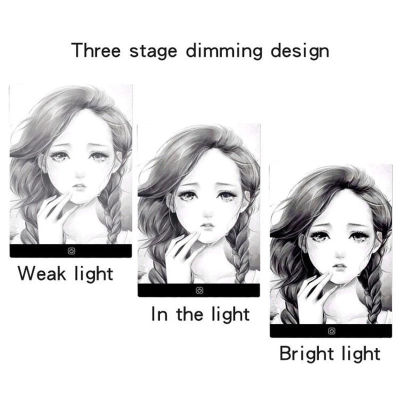 LED Photocopying Table Drawing Board Children Light - BestShop