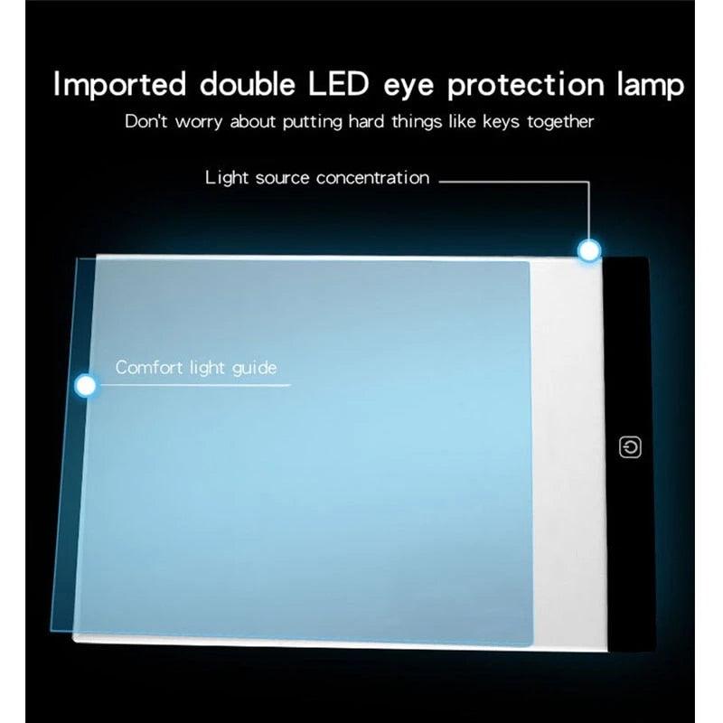 LED Photocopying Table Drawing Board Children Light - BestShop