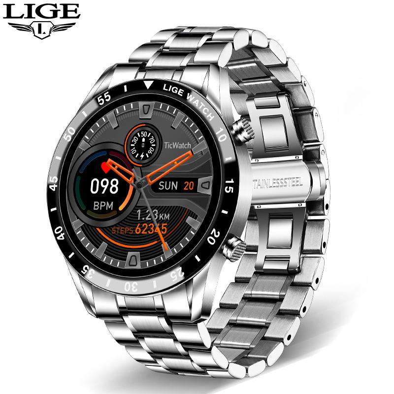 LIGE Luxury Full Circle Touch Screen Smart Watch - BestShop