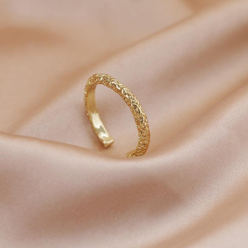 Luxury Gold Color Pearl Zircon Rings for Woman - BestShop