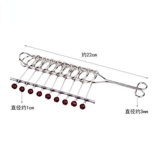 Metal Montessori Puzzle Wire IQ Mind Brain Teaser 8pcs - BestShop