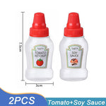 Load image into Gallery viewer, Mini Ketchup Bottle Portable Sauce Squeeze Bottle - BestShop
