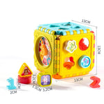 Load image into Gallery viewer, Montessori Game Baby Activity Cube Shape Match Sorter Box - BestShop
