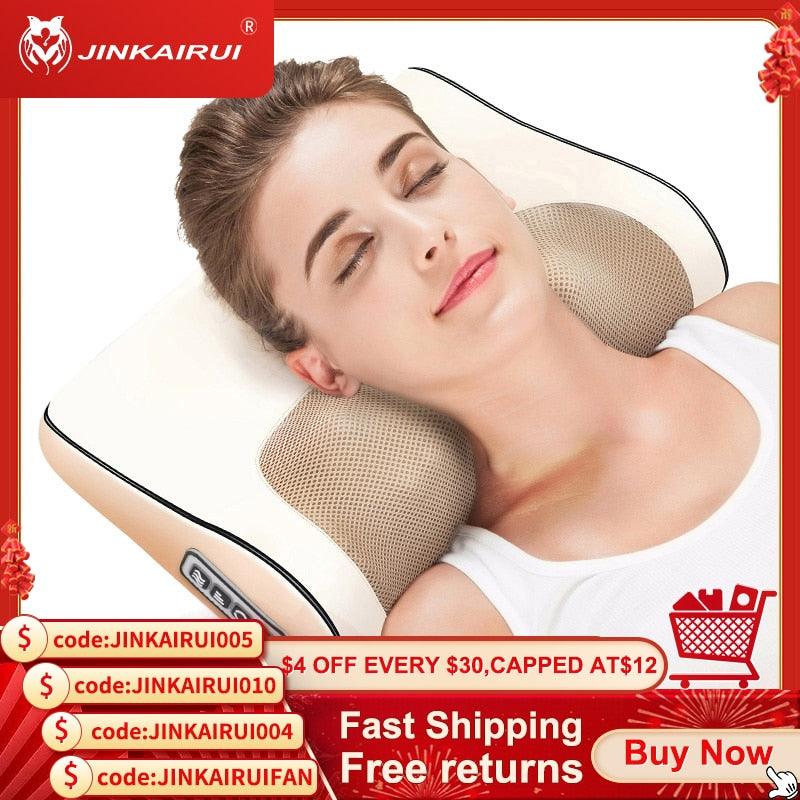 Neck Massager Cervical Shiatsu Massage Pillow BestShop