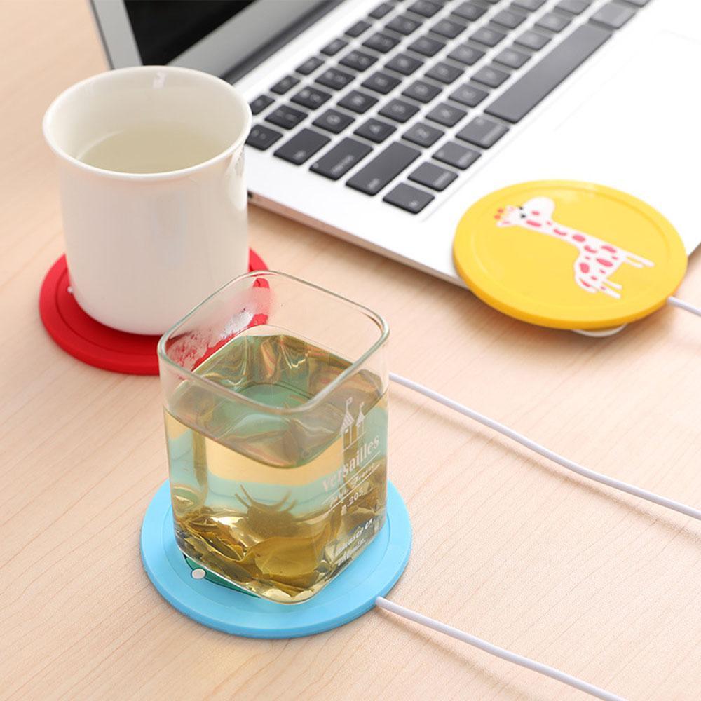 Office Drink Thermal Heating Coaster - BestShop