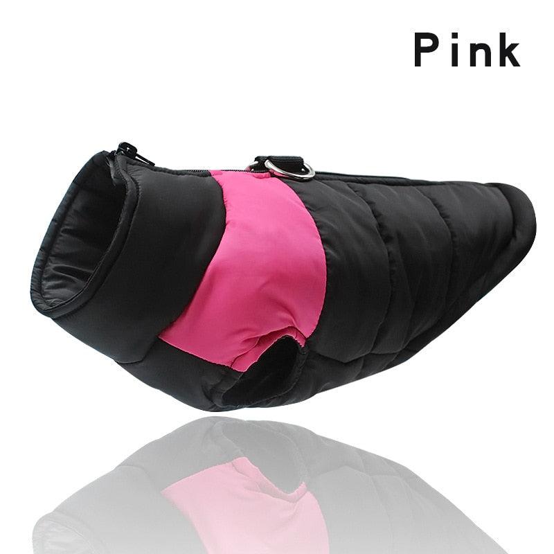 Padded Waterproof Pet Zipper Jacket For Dogs - BestShop