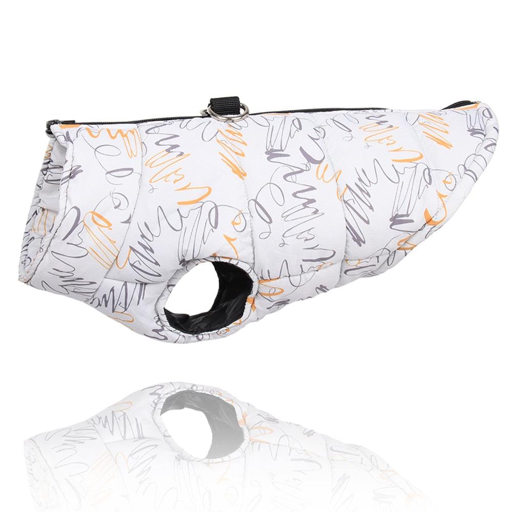Padded Waterproof Pet Zipper Jacket For Dogs - BestShop
