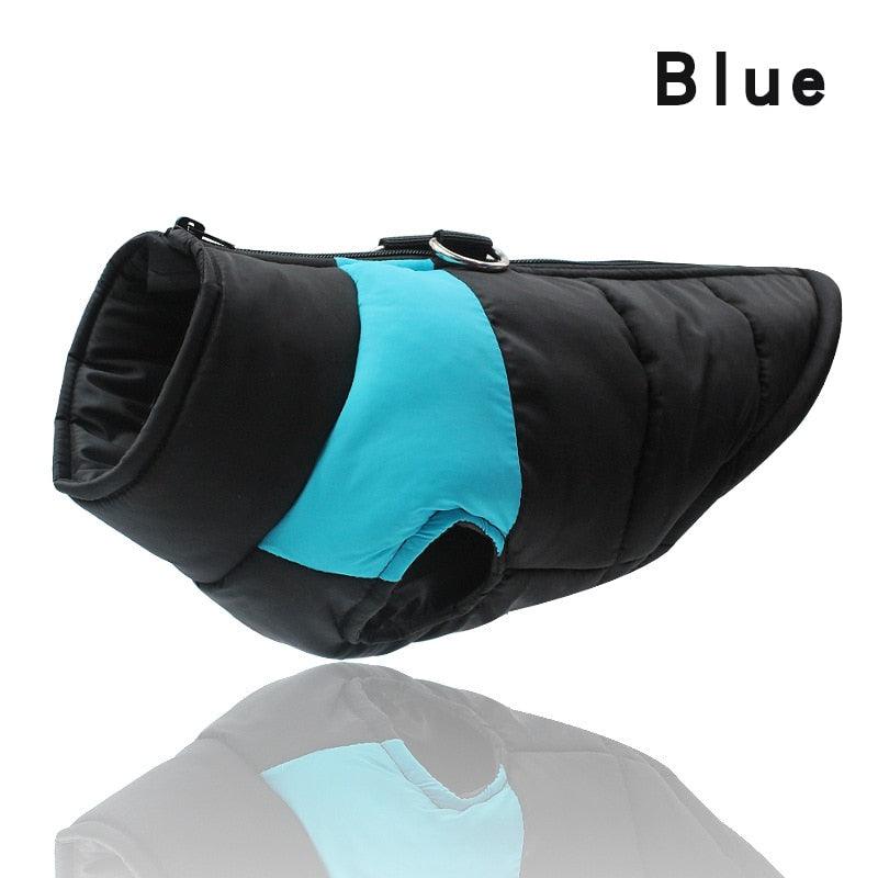 Padded Waterproof Pet Zipper Jacket For Dogs - BestShop