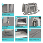 Load image into Gallery viewer, Pet Carrier Bag Travel Bags Airline Approved - BestShop
