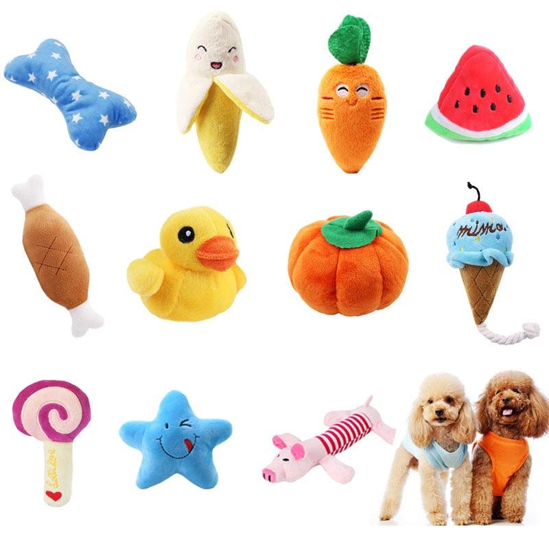 Plush Dog Toys Squeaky Toys - BestShop
