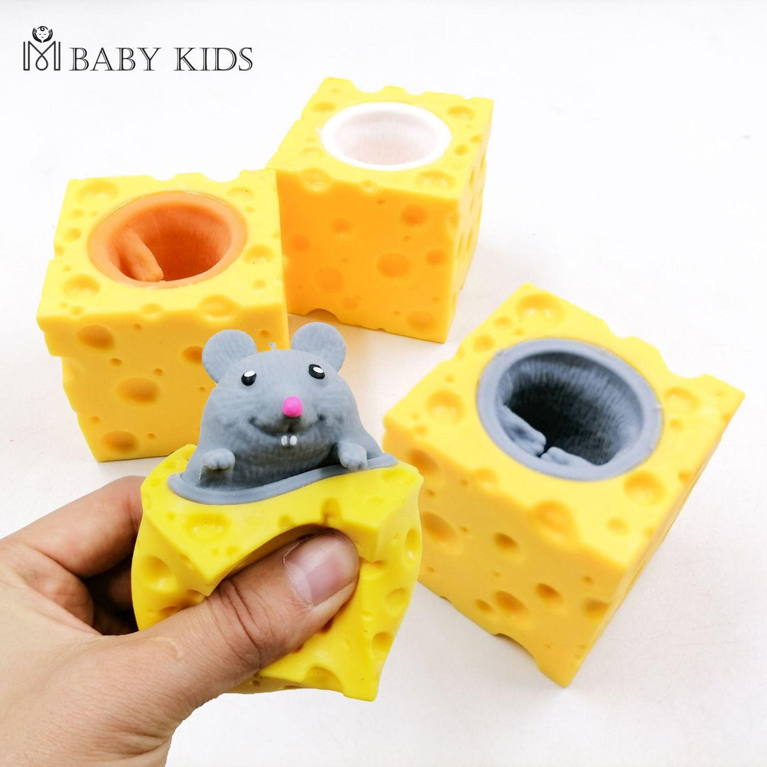 Pop up Mouse and Cheese Anti-stress Toy - BestShop