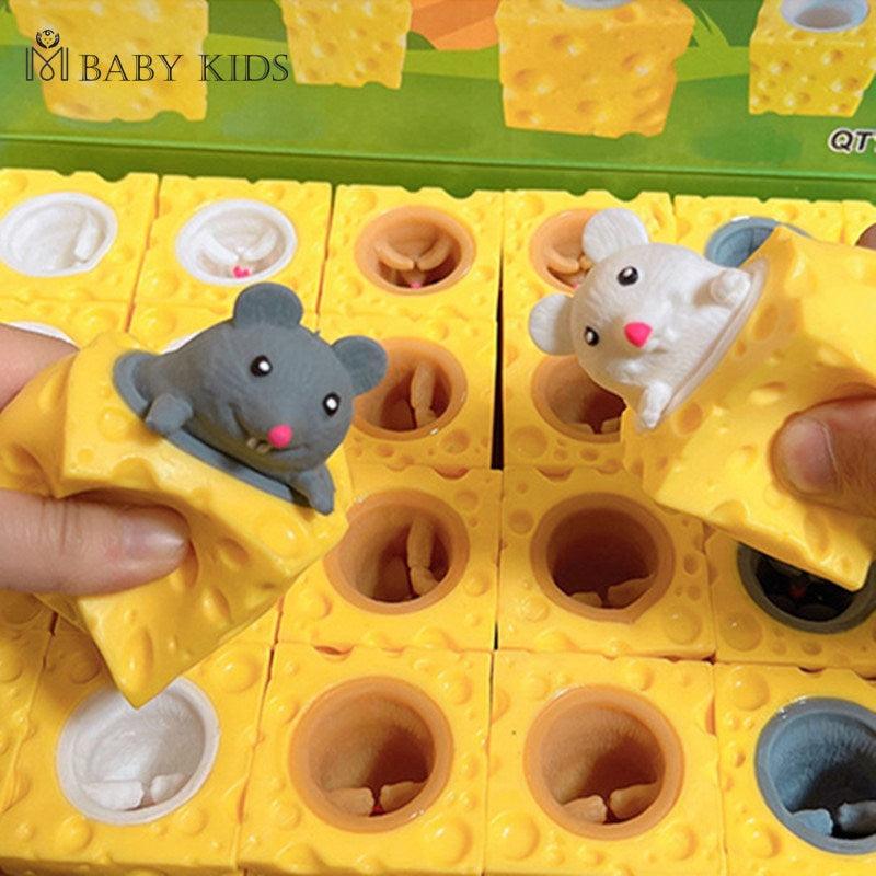 Pop up Mouse and Cheese Anti-stress Toy - BestShop