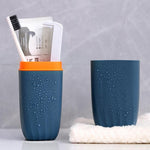 Load image into Gallery viewer, Portable Toothbrush Toothpaste Holder Cup Box - BestShop
