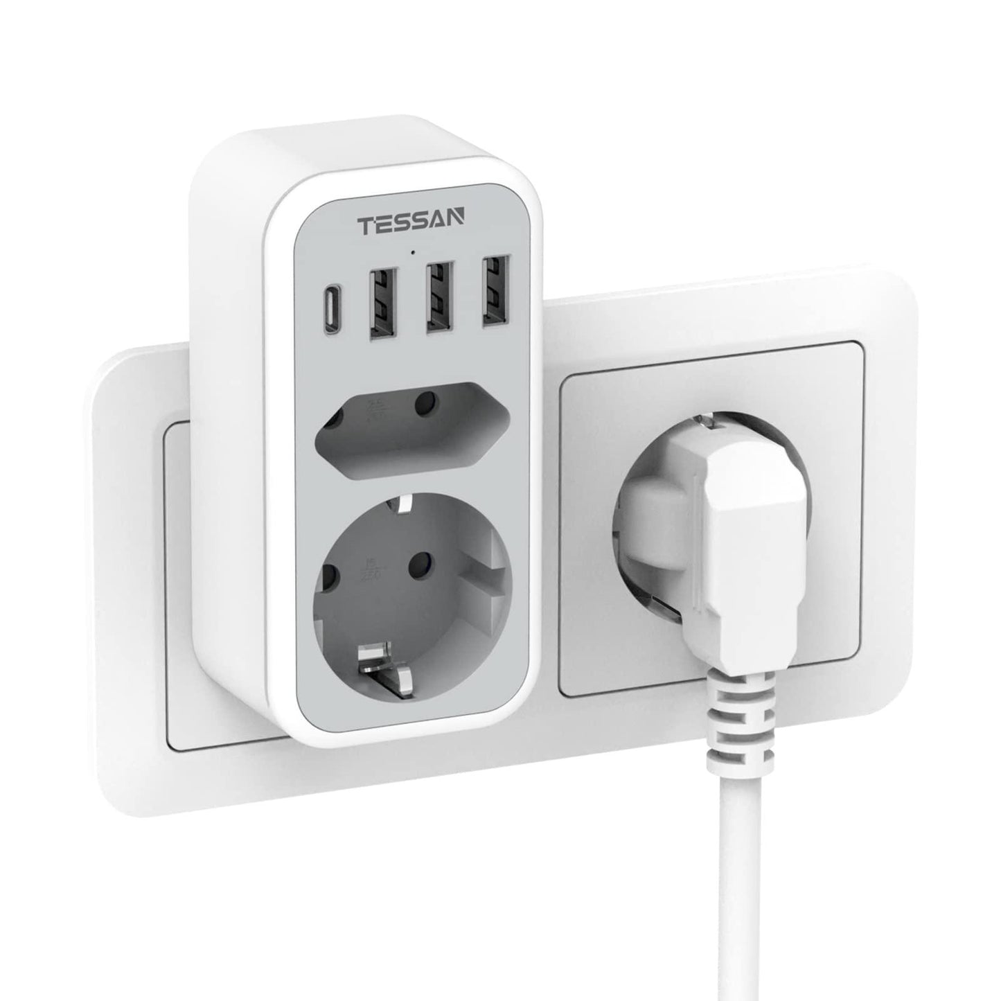 Power Strip with AC Outlets and USB Charging Ports - BestShop