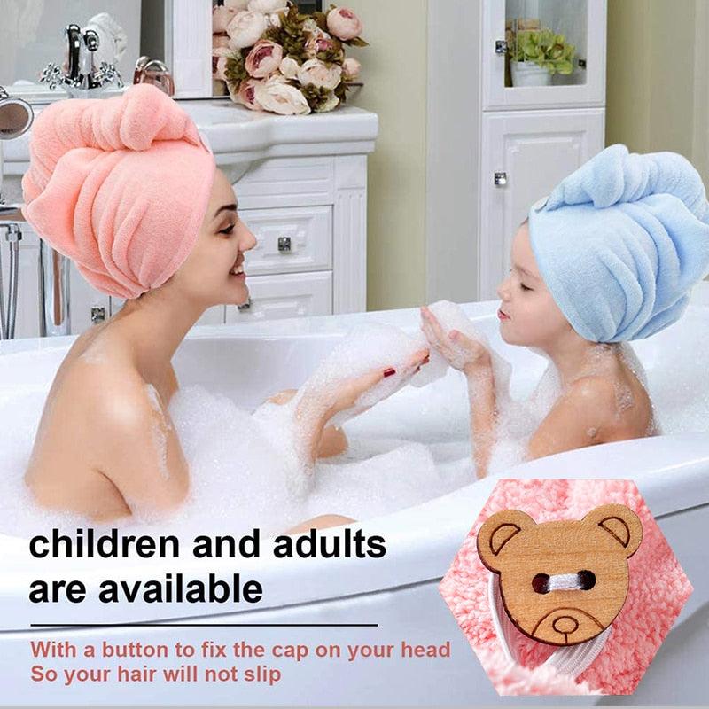 Quick-Dry Hair Drying Hat - BestShop
