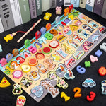 Load image into Gallery viewer, QWZ Kids Montessori Educational Wooden Math Toys - BestShop
