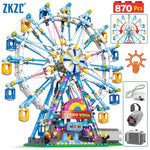 Load image into Gallery viewer, Rotating Ferris Wheel Building Blocks Set - BestShop
