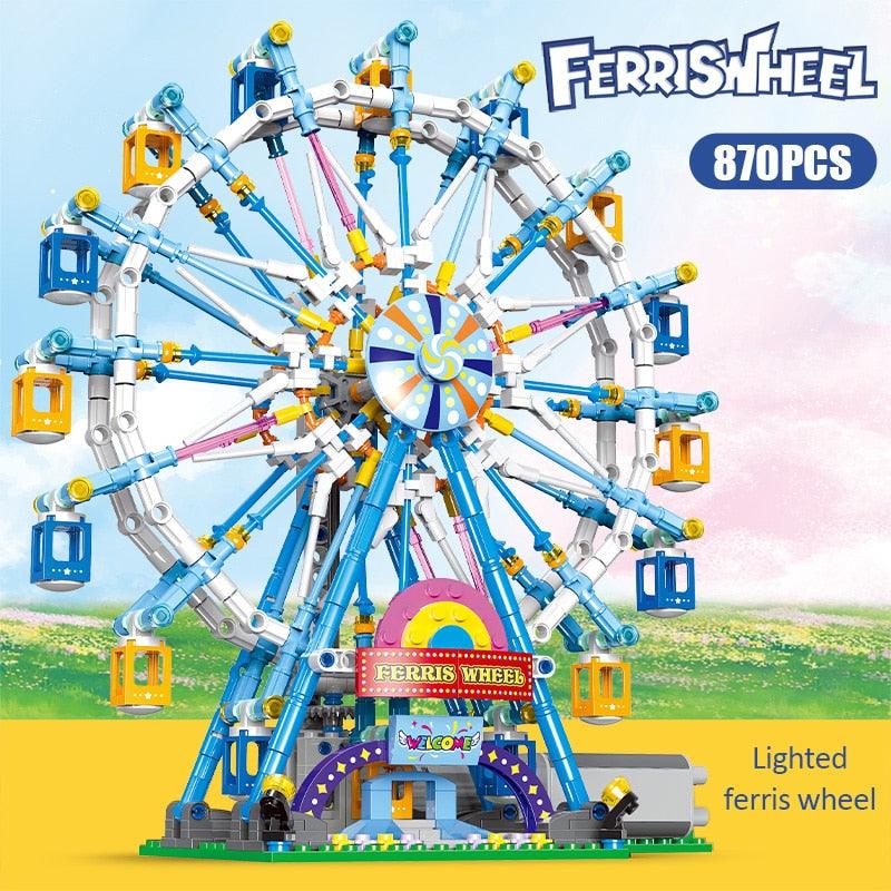 Rotating Ferris Wheel Building Blocks Set - BestShop