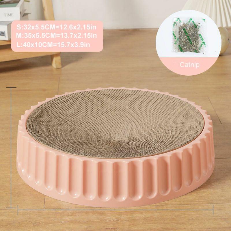 Round Cat Scratcher Pad - BestShop