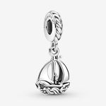 Load image into Gallery viewer, Sail Boat Dangle Charm - BestShop

