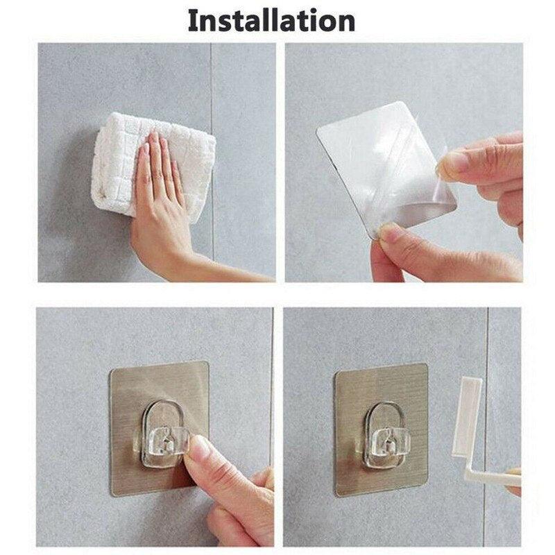 Self-Adhesive Shampoo Bottle Hanger - BestShop